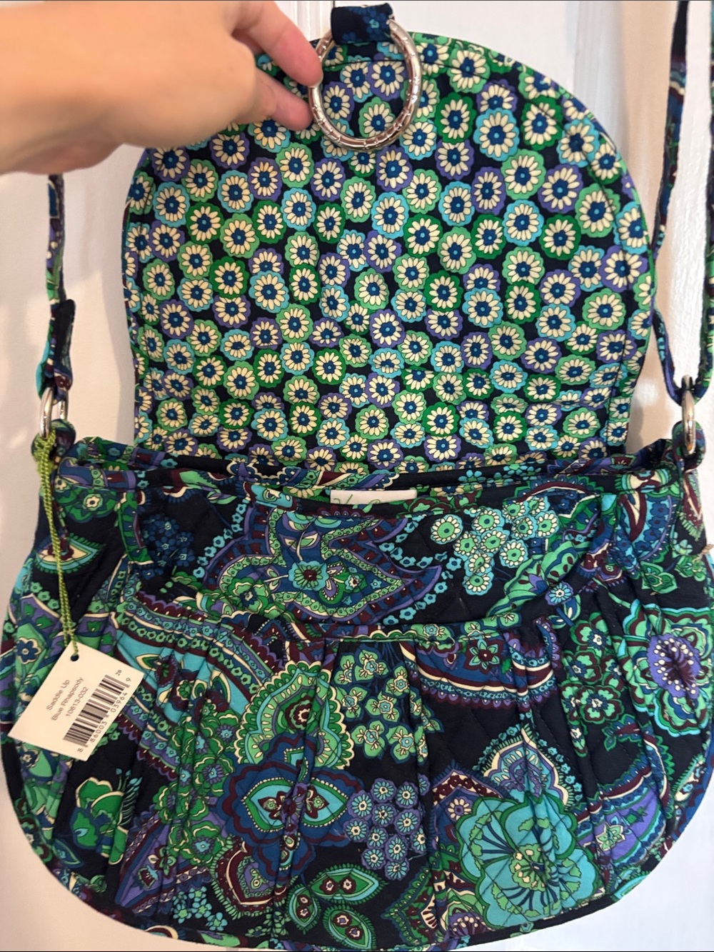 Vera Bradley Saddle Up in Blue Rhapsody - Picture 5 of 7